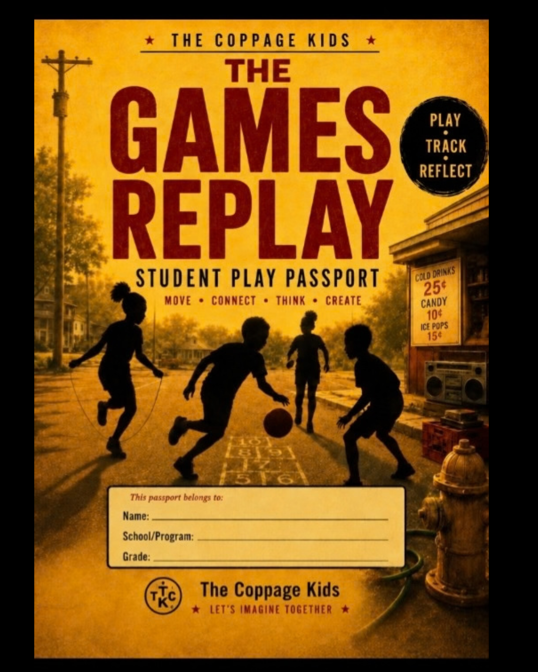 Student Play Passport cover